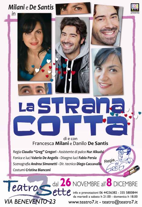 la strana cotta locandina new